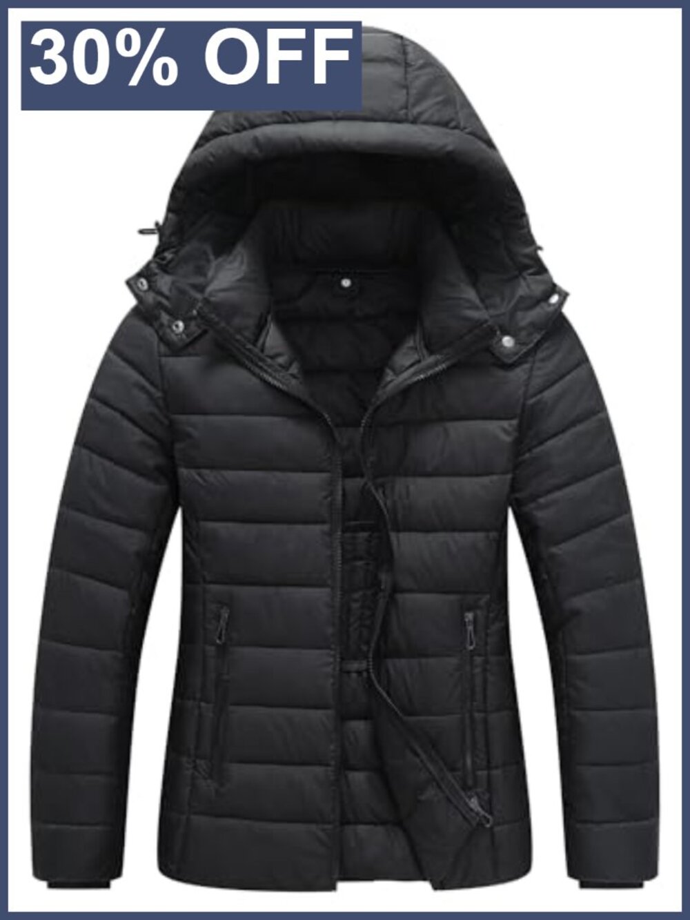 Women's Lightweight Waterproof Puffer Jacket Warm Winter Coat